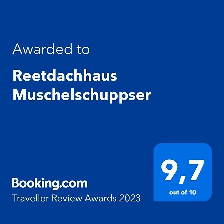Reetdachhaus Muschelschuppser Дом отдыха